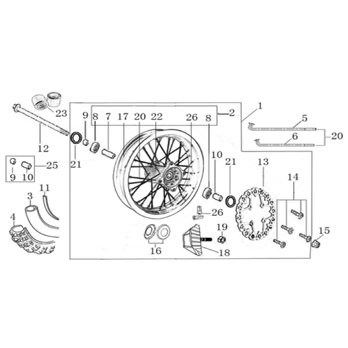 06 Front Wheel Assy