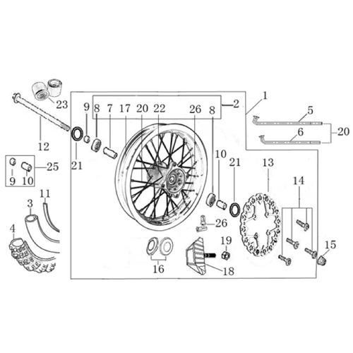 06 Front Wheel Assy