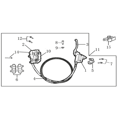 05 Front Brake Assy