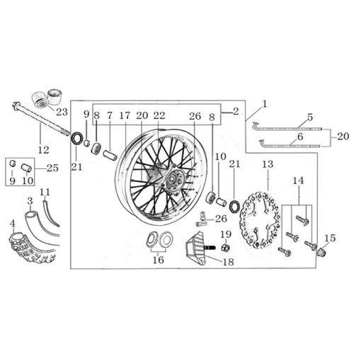 06 Front Wheel Assy