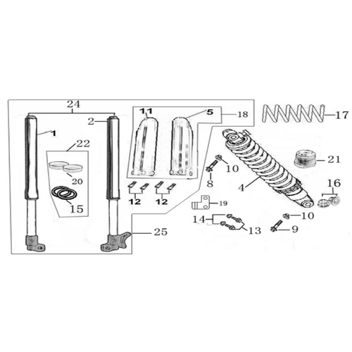 04 Front & Rear Absorber