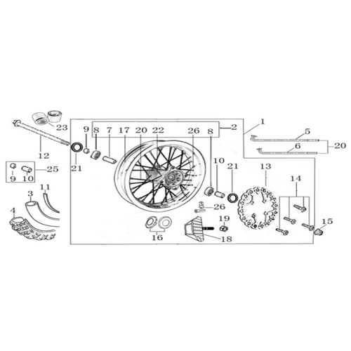 06 Front Wheel Assy