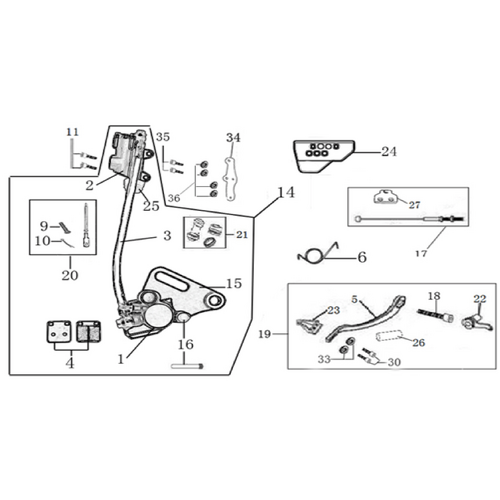 12 Rear Brake