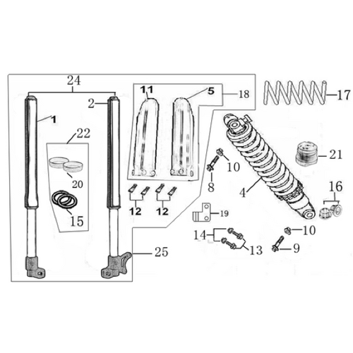 04 Front & Rear Absorber