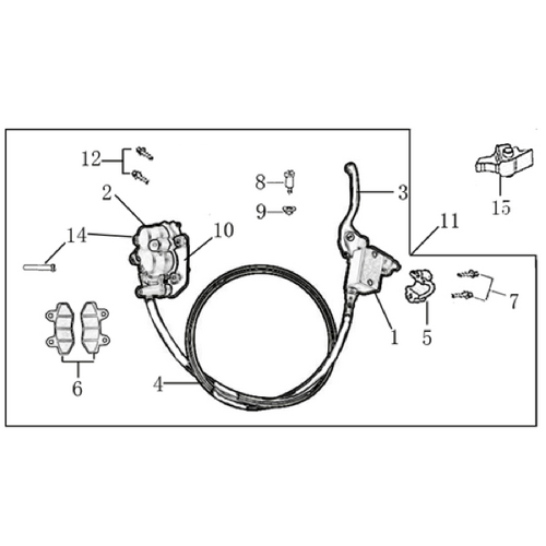 05 Front Brake Assy