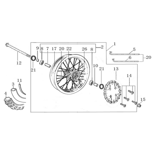 06 Front Wheel Assy