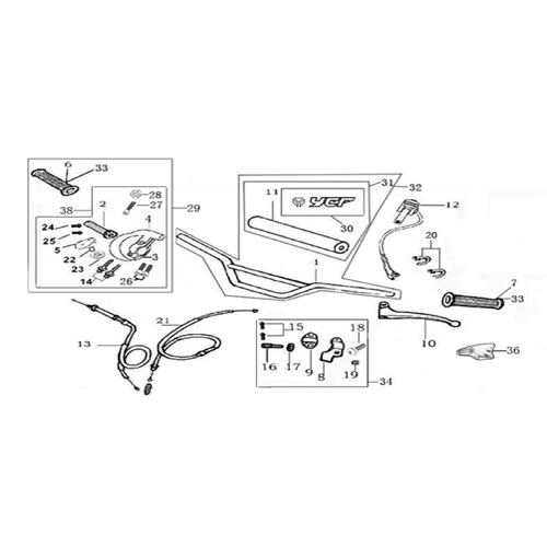 01 Handle Bar Assembly