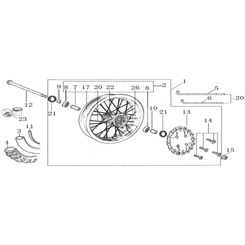 06 Front Wheel Assy