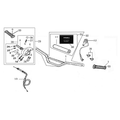 01 Handle Bar Assembly