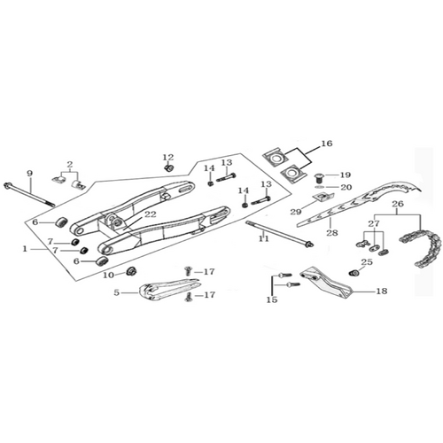 10 Swing Arm Assy