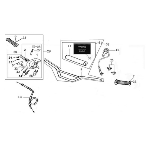 01 Handle Bar Assembly