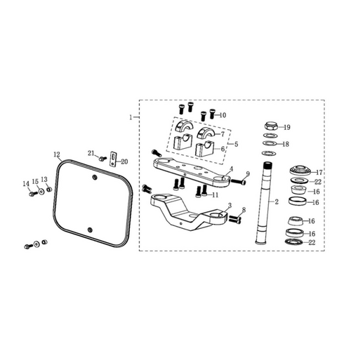 02 Steering Stem Assembly