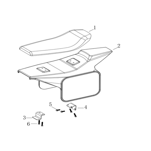 13 Seat & Plastic Kit