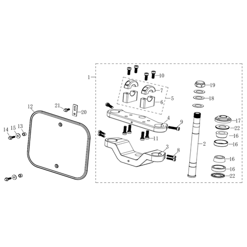 02 Steering Stem Assembly