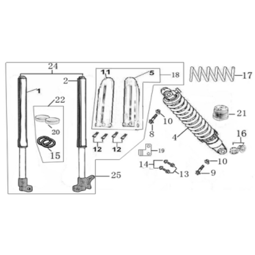 04 Front & Rear Absorber