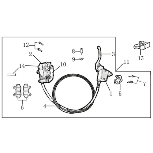 05 Front Brake Assy