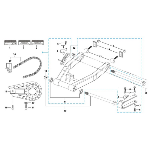 10 Swing Arm Assy