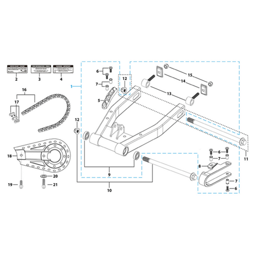 10 Swing Arm Assy