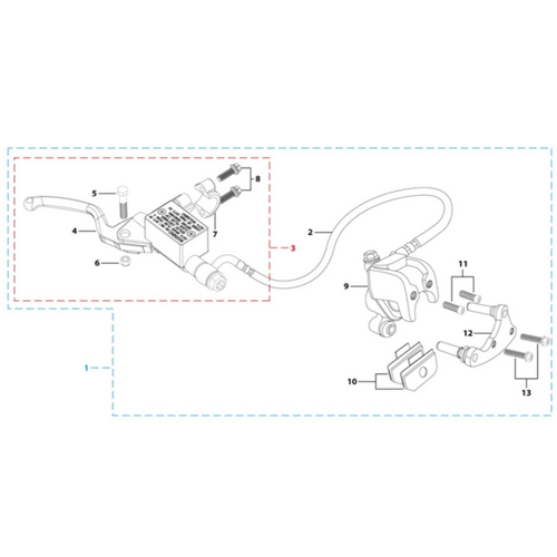 05 Front Brake Assy