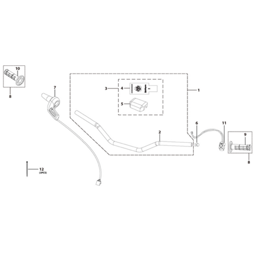 01 Handle Bar Assembly