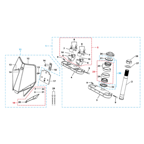 02 Steering Stem Assembly