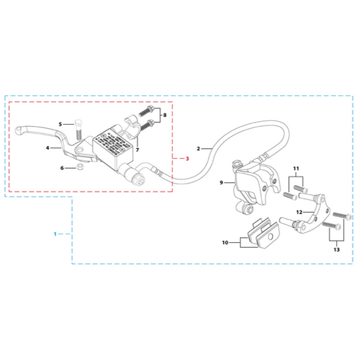 05 Front Brake Assy