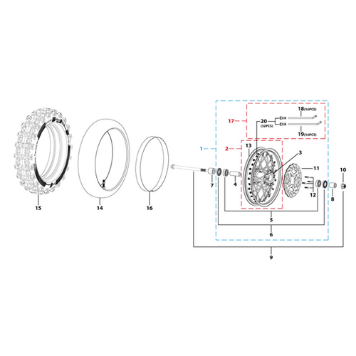 06 Front Wheel Assy