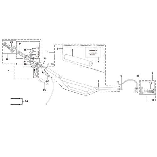 01 Handle Bar Assembly