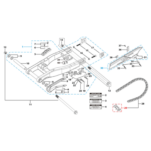 10 Swing Arm Assy