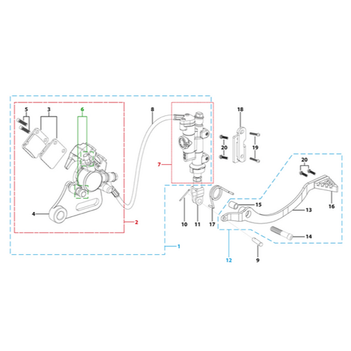 12 Rear Brake