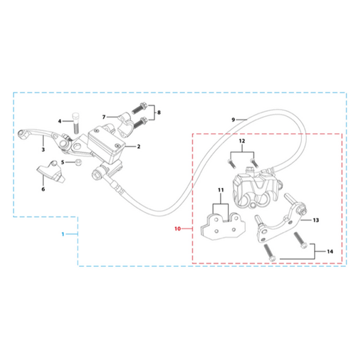 05 Front Brake Assy