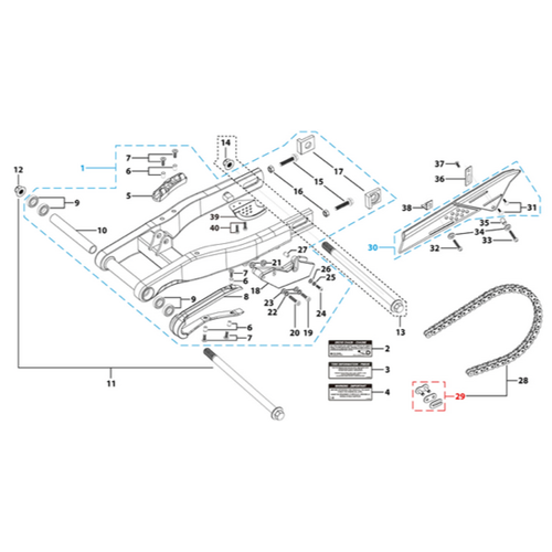 10 Swing Arm Assy