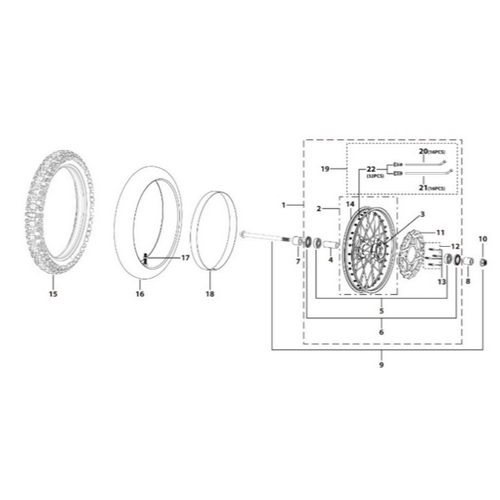 06 Front Wheel Assy