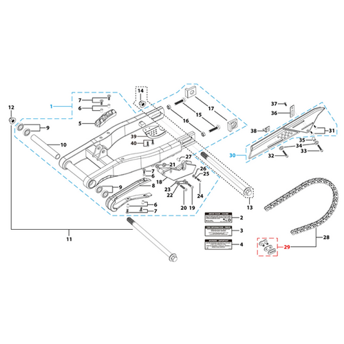 10 Swing Arm Assy