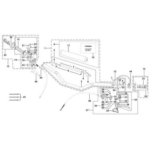 01 Handle Bar Assembly