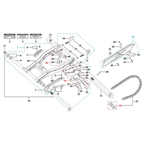 10 Swing Arm Assy