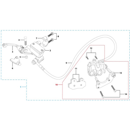 05 Front Brake Assy