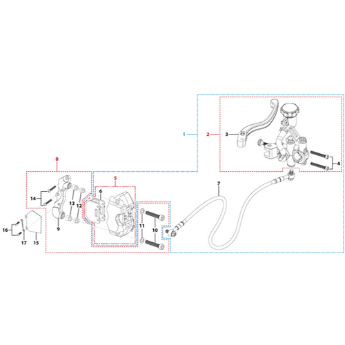 05 Front Brake Assy