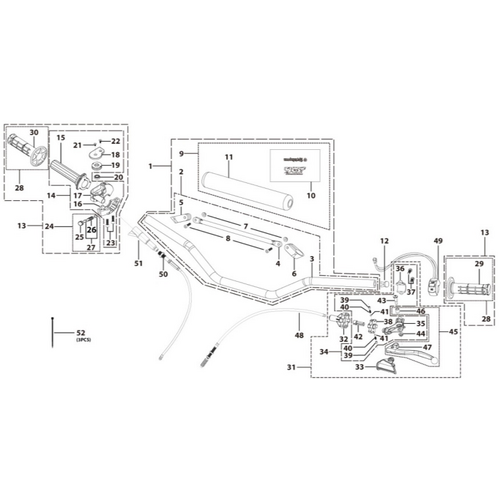 01 Handle Bar Assembly