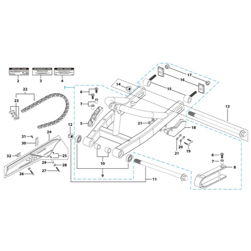 10 Swing Arm Assy