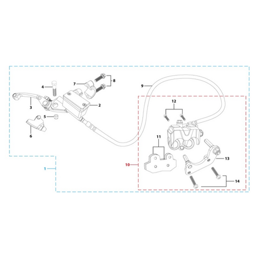 05 Front Brake Assy