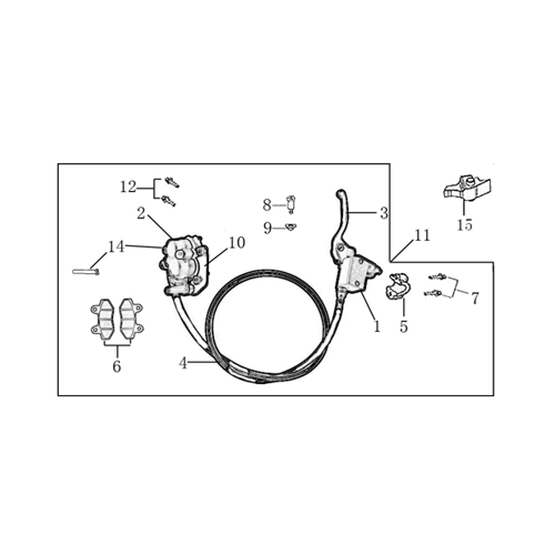 05 Front Brake Assy