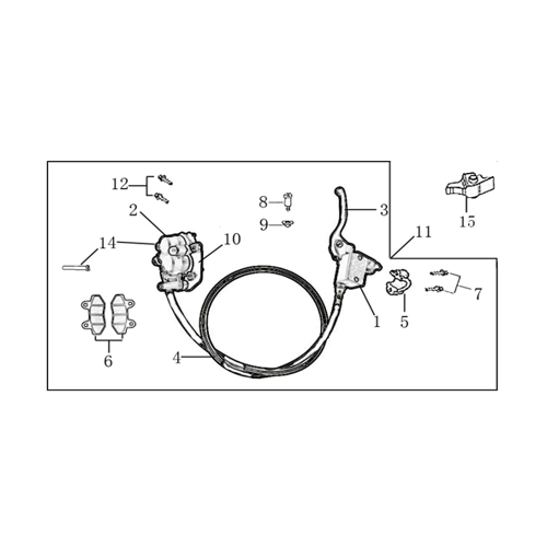 05 Front Brake Assy