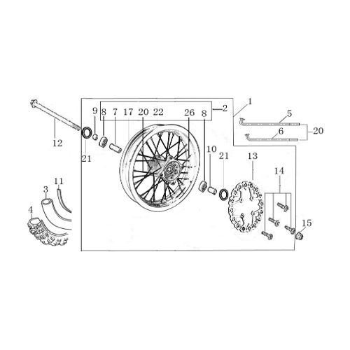 06 Front Wheel Assy