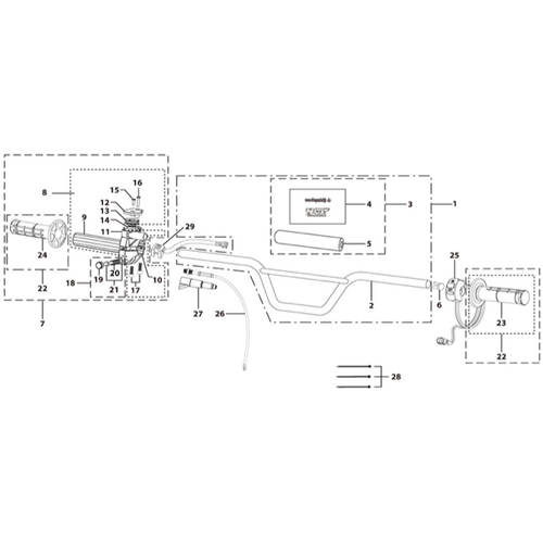 01 Handle Bar Assembly