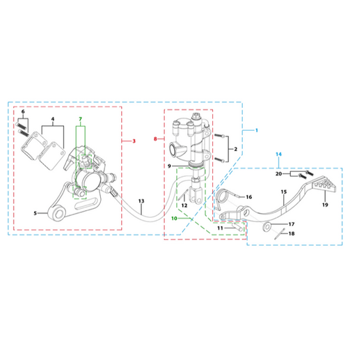 12 Rear Brake