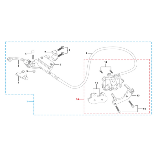 05 Front Brake Assy