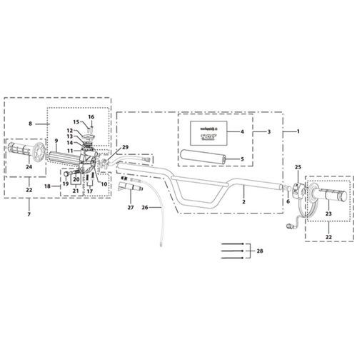 01 Handle Bar Assembly