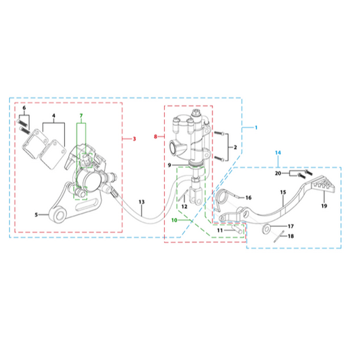 12 Rear Brake