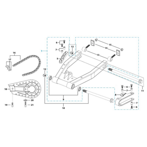 10 Swing Arm Assy